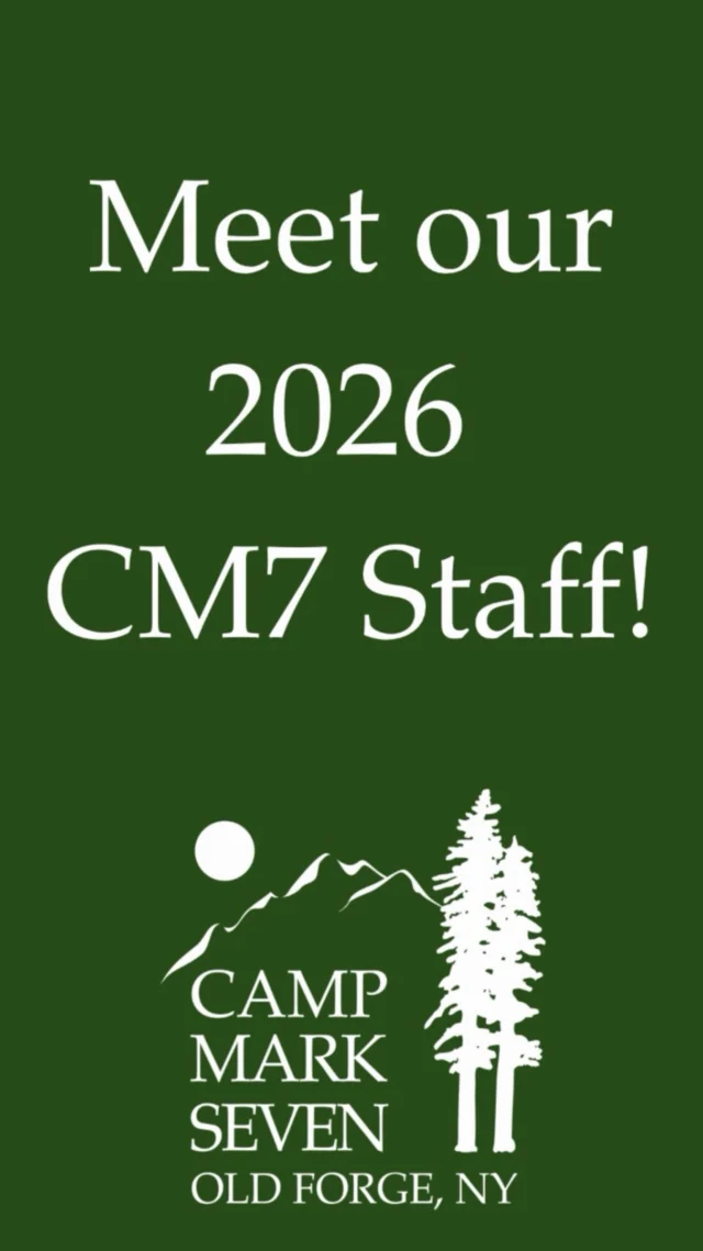 Meet our 2026 CM7 Staff! Safe to say camp is in very fast (and very funny) hands this year!